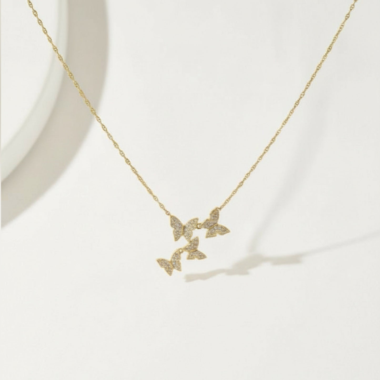 Aurelia Dancing Butterflies Necklace